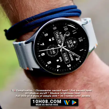 Watch face 10h08.com #70 screenshot 3