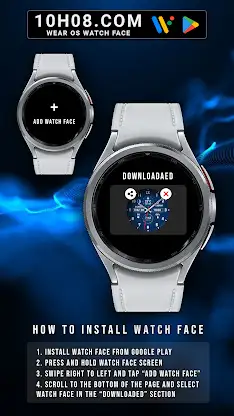 Watch face 10h08.com #70 screenshot 8