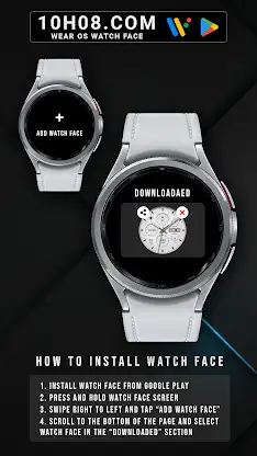 Watch face 10h08.com #73 screenshot 8
