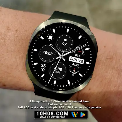 Watch face 10h08.com #73 screenshot 1