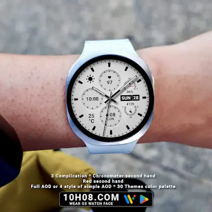 Watch face 10h08.com #73 screenshot 2