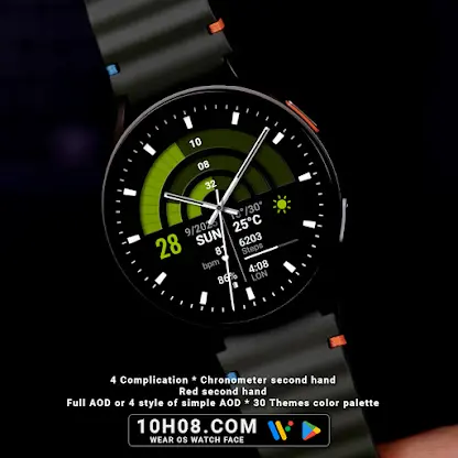 Watch face 10h08.com #74 screenshot 3