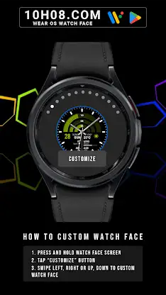 Watch face 10h08.com #74 screenshot 7