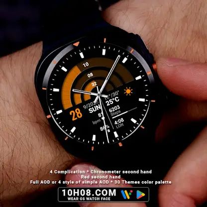 Watch face 10h08.com #74 screenshot 4