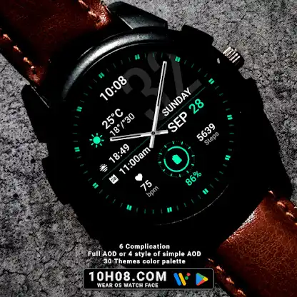 Watch face 10h08.com #75 screenshot 5