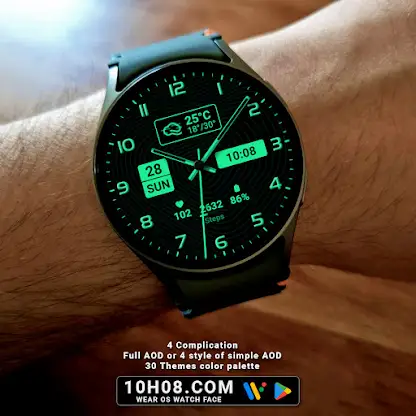 Watch face 10h08.com #77 screenshot 3