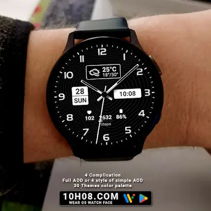 Watch face 10h08.com #77 screenshot 1