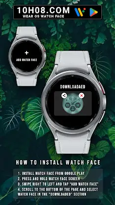 Watch face 10h08.com #86 screenshot 8