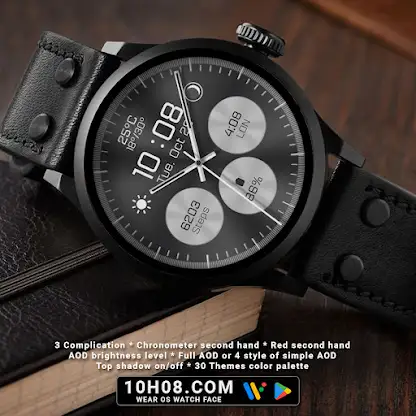 Watch face 10h08.com #86 screenshot 3