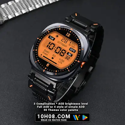 Watch face 10h08.com #87 screenshot 4