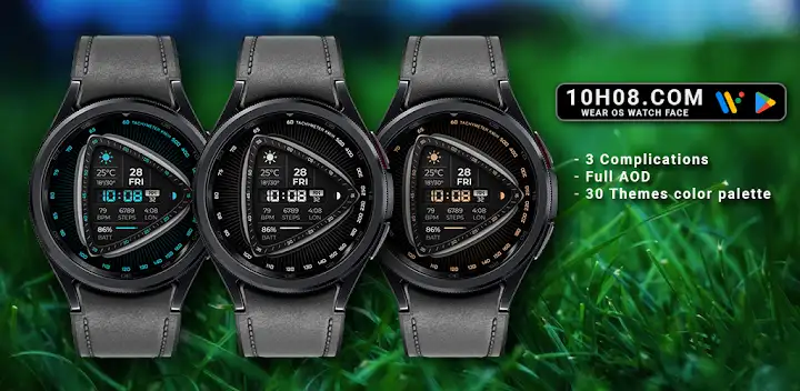 Watch face 10h08.com #97 — Android app banner
