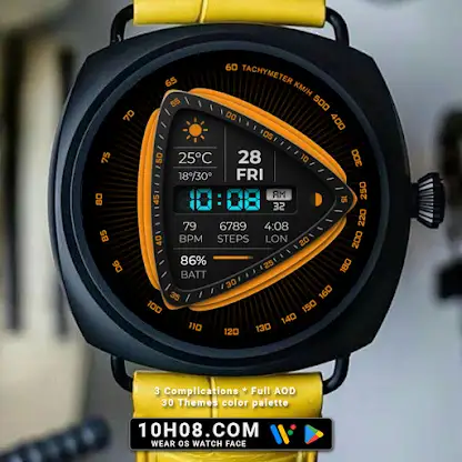 Watch face 10h08.com #97 screenshot 2