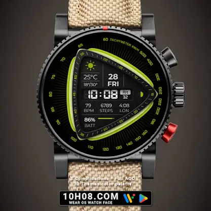 Watch face 10h08.com #97 screenshot 4