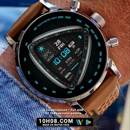 Watch face 10h08.com #97 screenshot 5