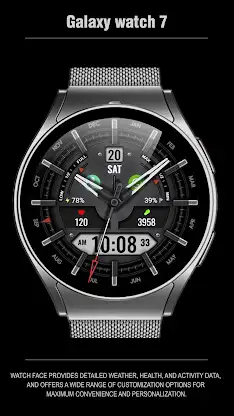 WFP 116 Hybrid watch face screenshot 8