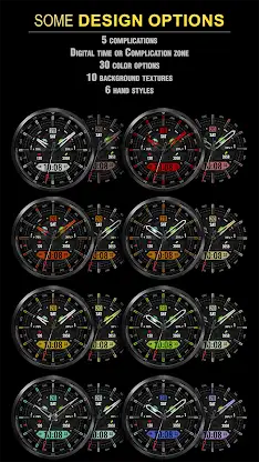 WFP 116 Hybrid watch face screenshot 2