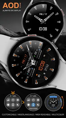 WFP 161 Luxury watch face screenshot 8
