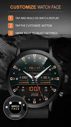 WFP 161 Luxury watch face screenshot 3