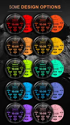 WFP 201 Informer watch face screenshot 2