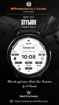 WFP 201 Informer watch face screenshot 1