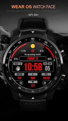 WFP 202 Digital watch face screenshot 7