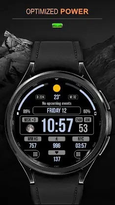 WFP 202 Digital watch face screenshot 5