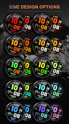 WFP 219 Stylish watch face screenshot 2