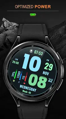 WFP 219 Stylish watch face screenshot 6