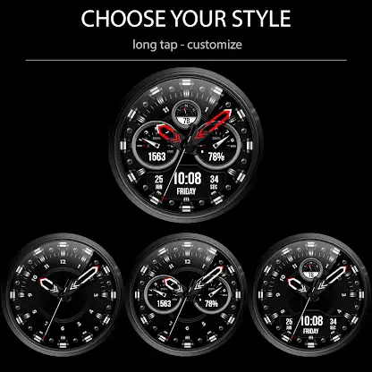 WFP 225 Hybrid watch face screenshot 3