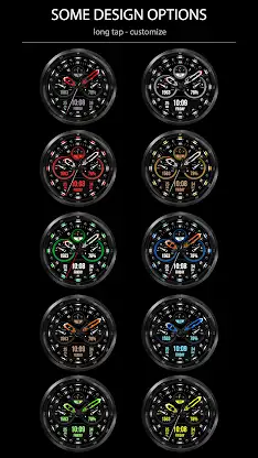 WFP 225 Hybrid watch face screenshot 4