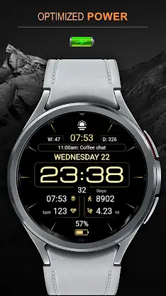 WFP 237 Digital watch face screenshot 3