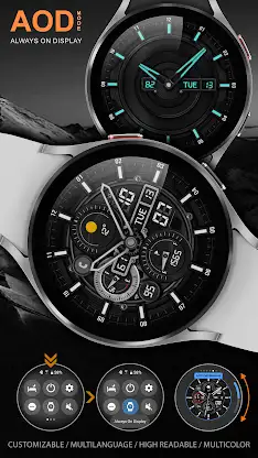 WFP 301 Hybrid watch face screenshot 8