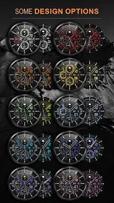 WFP 301 Hybrid watch face screenshot 2