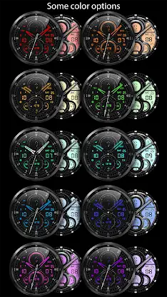 WFP 303 Hybrid watch face screenshot 3