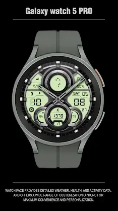 WFP 303 Hybrid watch face screenshot 7