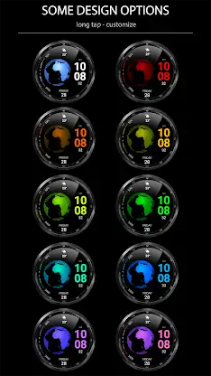 WFP 314 Earth animated watch screenshot 2