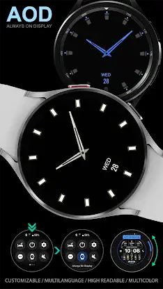 WFP 343 Fresh watch face screenshot 8