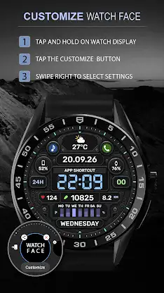 WFP 360 INDUSTRIAL Watch Face screenshot 5