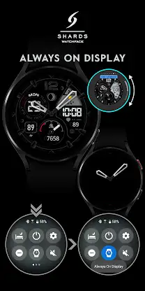 SH021 Watch Face, WearOS watch screenshot 7