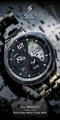 SH021 Watch Face, WearOS watch screenshot 2