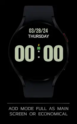 BIG 24 Digital Watchface screenshot 8