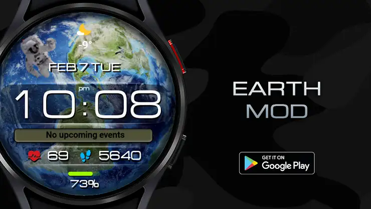 Earth MOD space animated screenshot 1