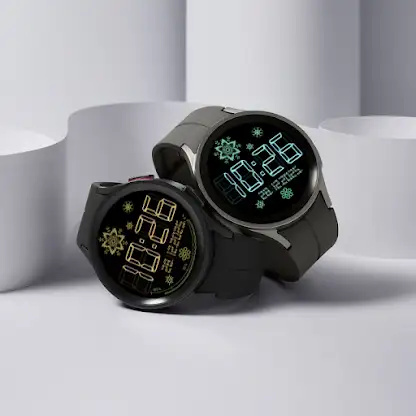 Winter color dial screenshot 2