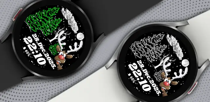 Winter and deer — Android app banner