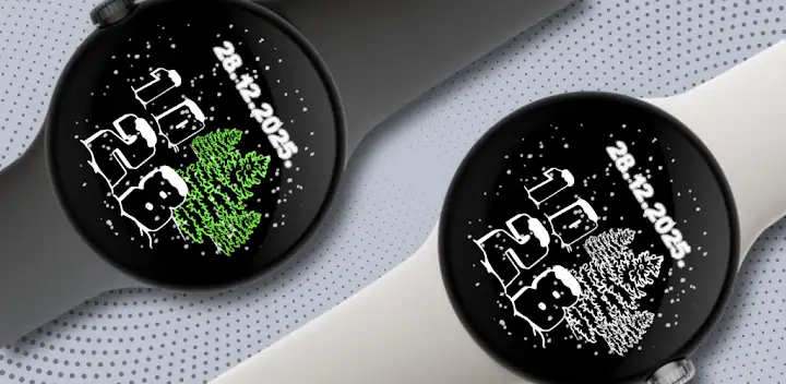 Winter in the woods — Android app banner