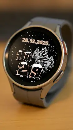 Winter in the woods Rose Gold screenshot 4