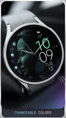 Women's Day elegant watch face screenshot 3