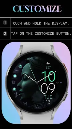 Women's Day elegant watch face screenshot 7