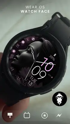 Women's Day elegant watch face screenshot 4
