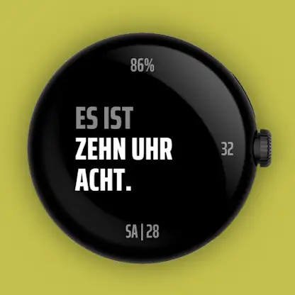 Die WORTUHR / German WORDCLOCK screenshot 8